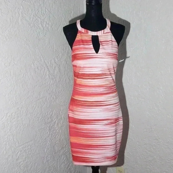 Guess womens sheath with key hole dress sz 8 - Picture 1 of 7